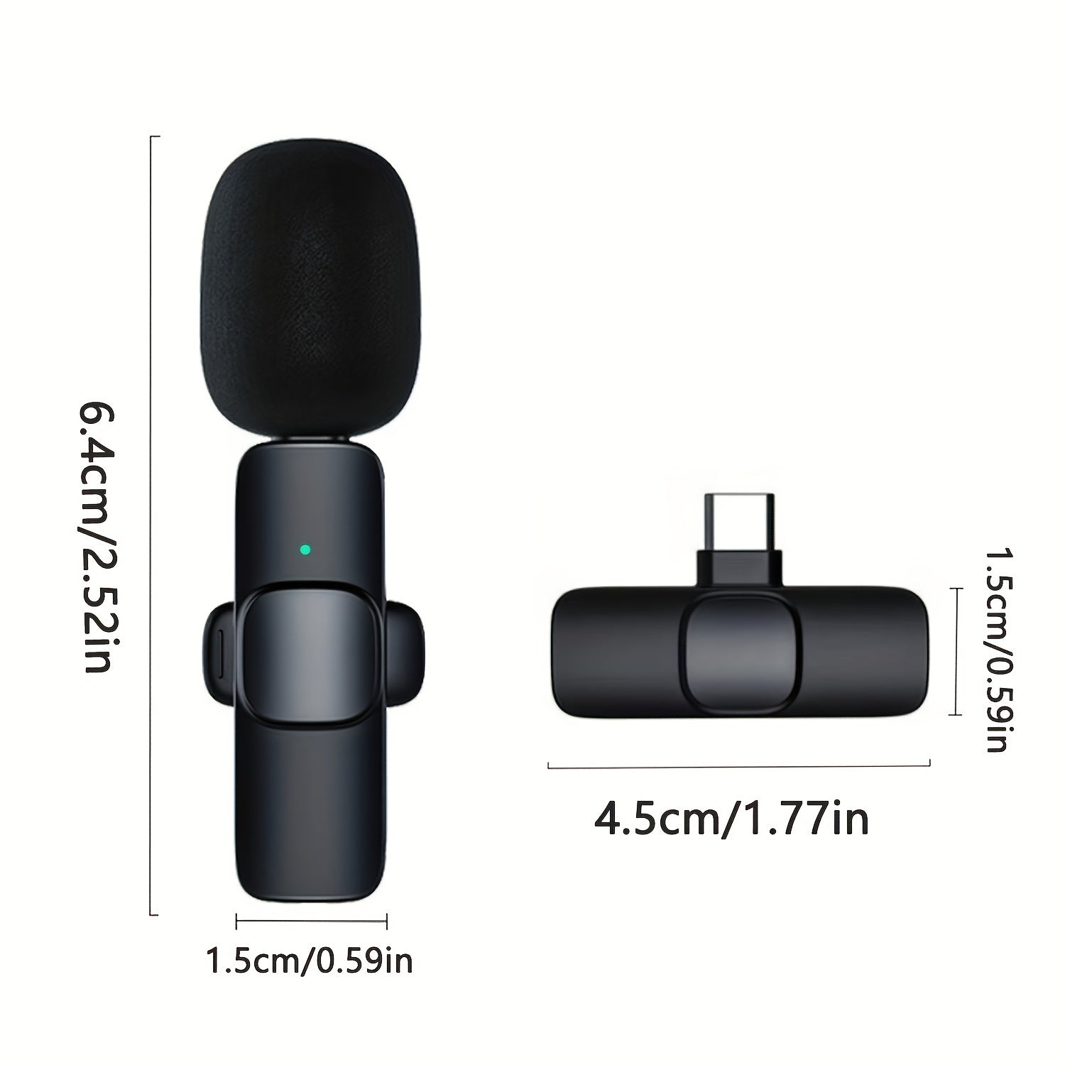 Wireless Lavalier Lapel Microphone For IPhone IPad Professional Wireless Clip Mic - Cordless Omnidirectional Condenser Recording Mic For Interview Video Podcast Vlog YouTube Wireless Lavalier Lapel Microphone For IPhone IPad Professional Wireless Clip Mic - Cordless Omnidirectional Condenser Recording Mic For Interview Video Podcast Vlog YouTube